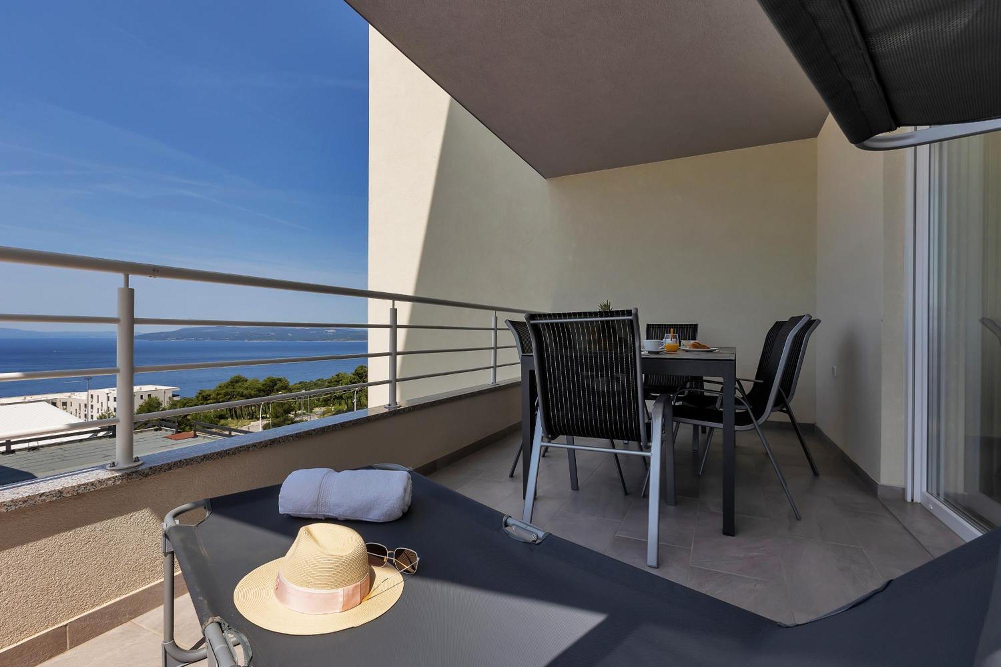 Apartament Luxury And Modern With Sea View And Garage Makarska