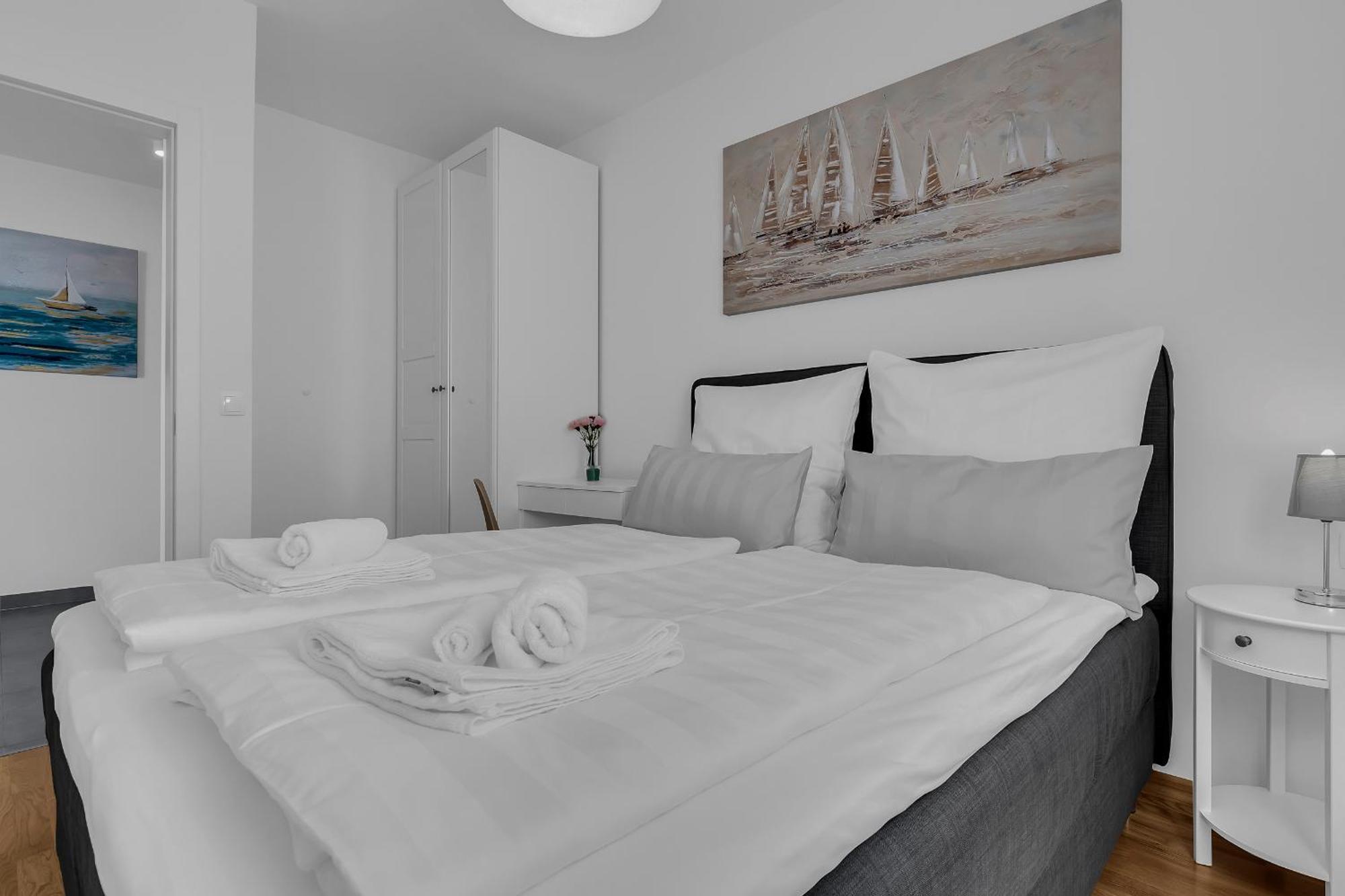 Apartament Luxury And Modern With Sea View And Garage Makarska