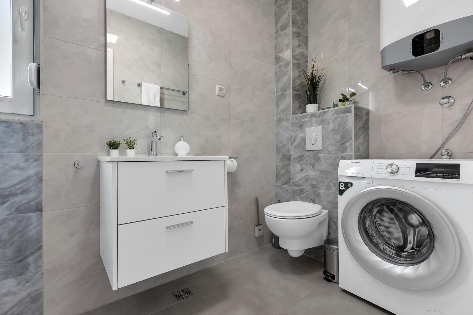 Luxury And Modern With Sea View And Garage Apartmán *