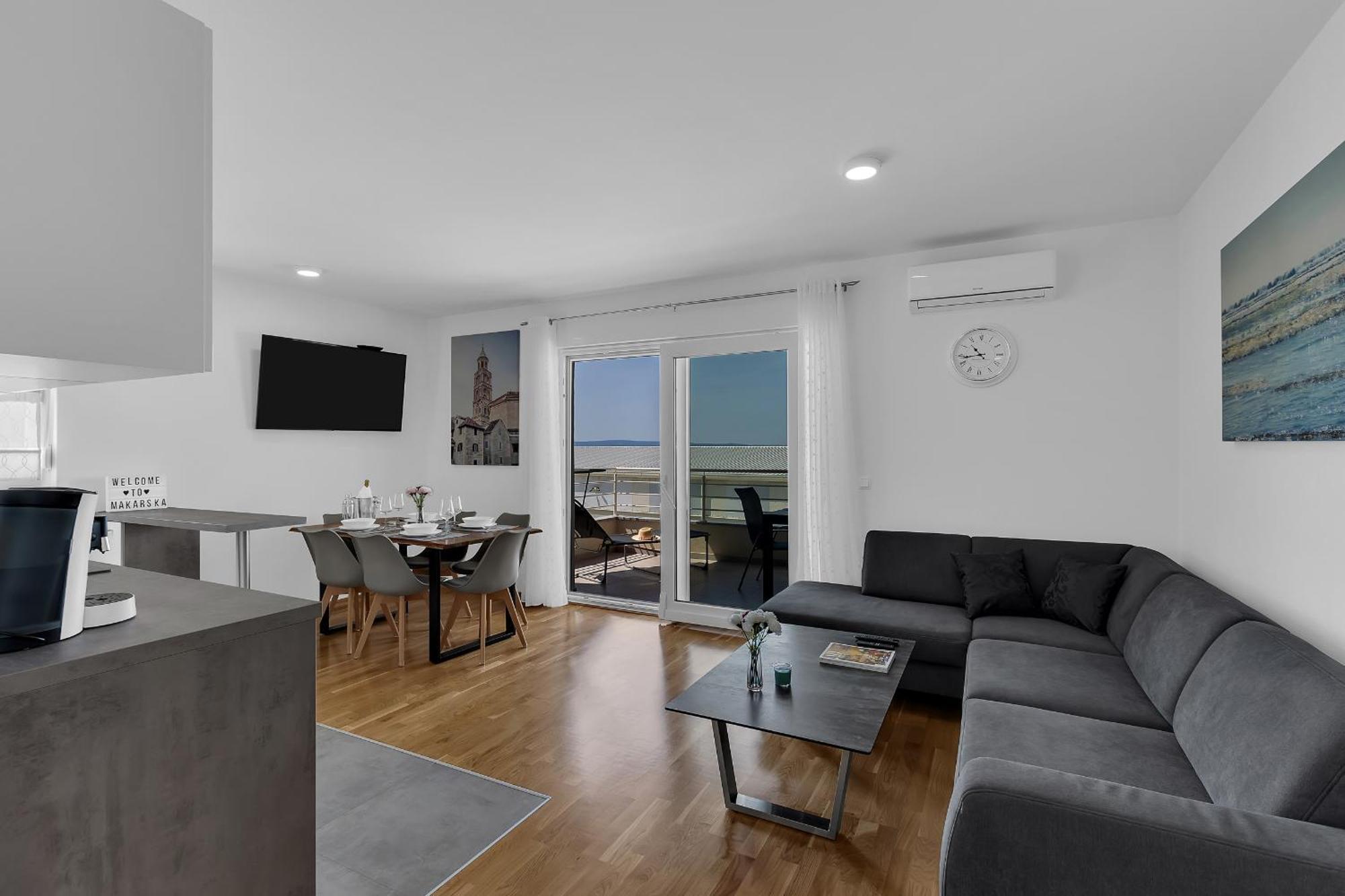 Apartmán Luxury And Modern With Sea View And Garage *