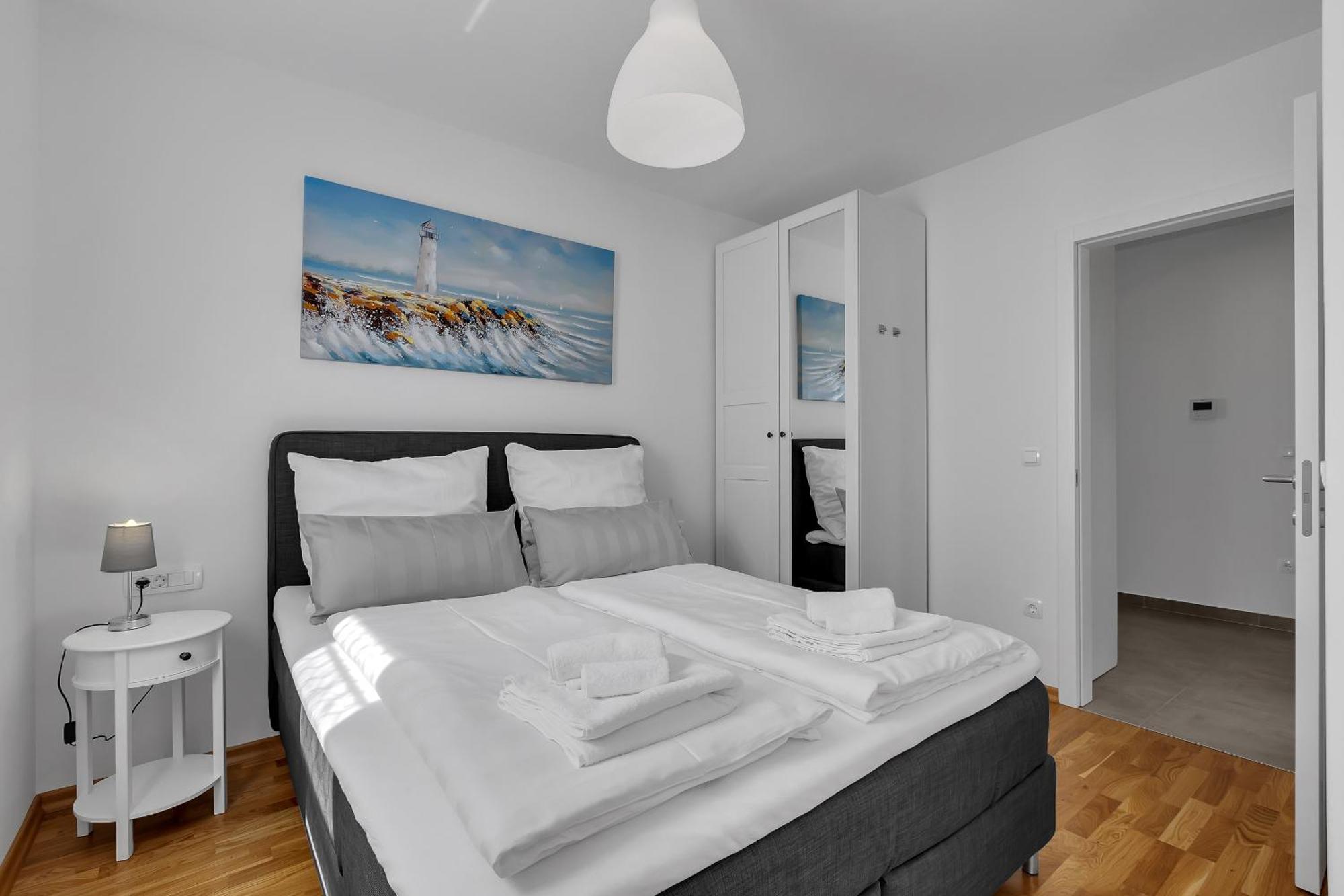 Apartmán Luxury And Modern With Sea View And Garage Makarská